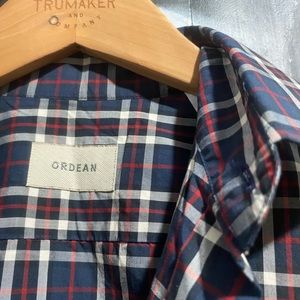 Ordean mens 100% cotton shirt neck size 15